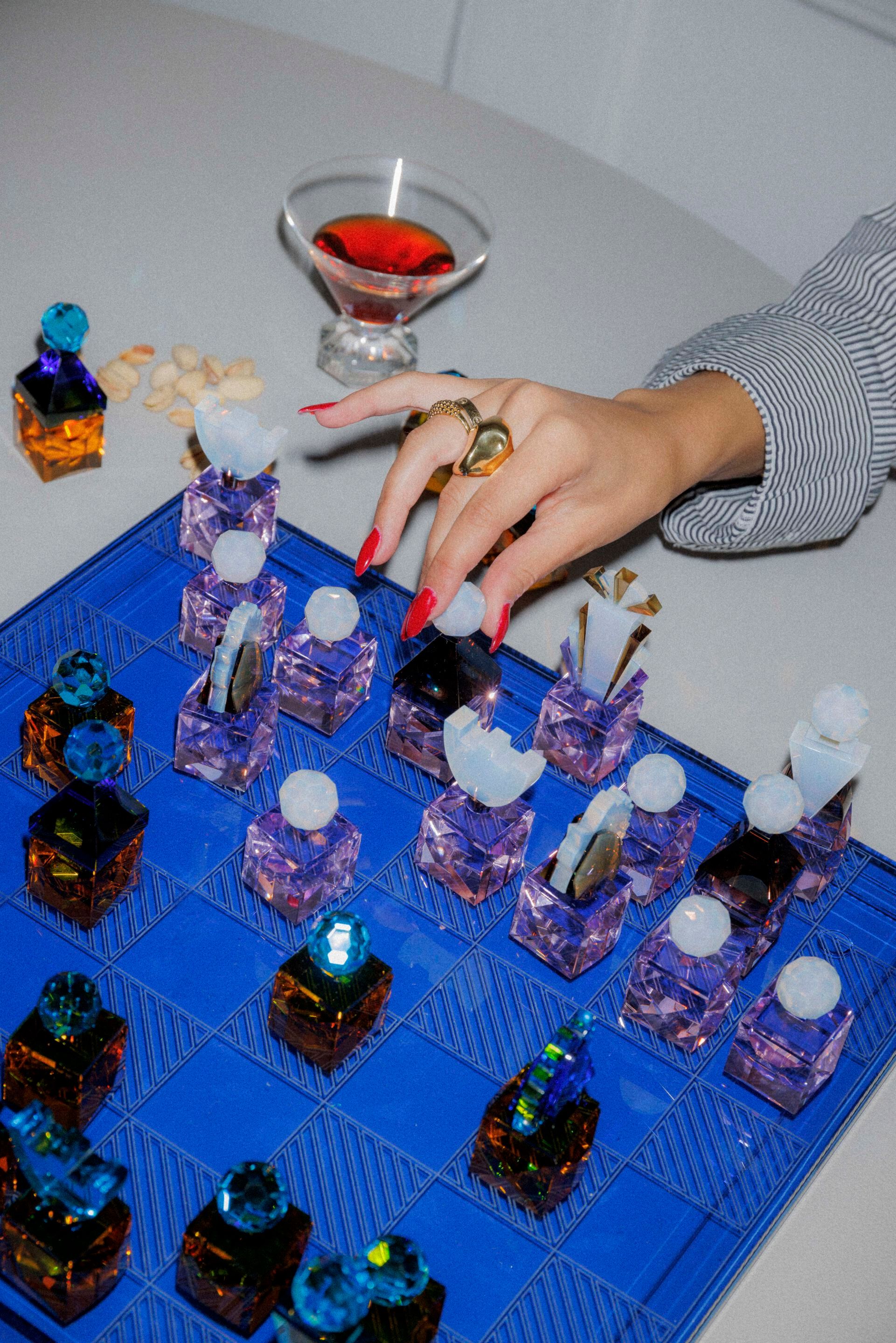 Кристаллическая шахматная доска Reflections Copenhagen Amuse ARCH-00074852 - Вид №2