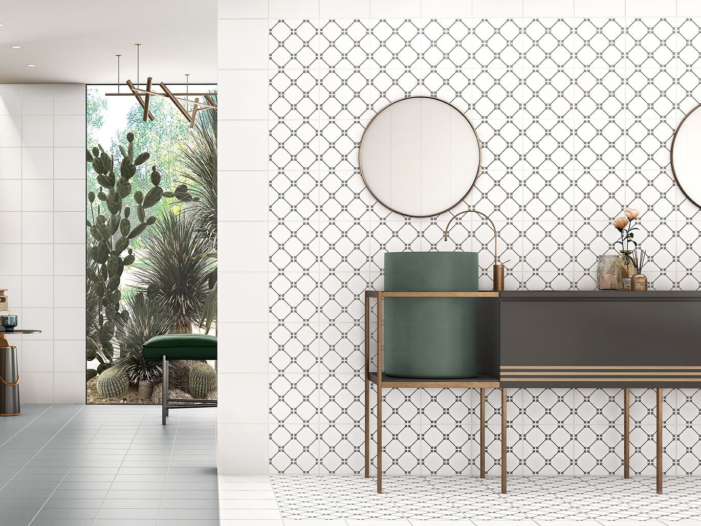 Пол / покрытие из керамогранита с эффектом цементирования RECER Sentir Projectos ARCH-00047251