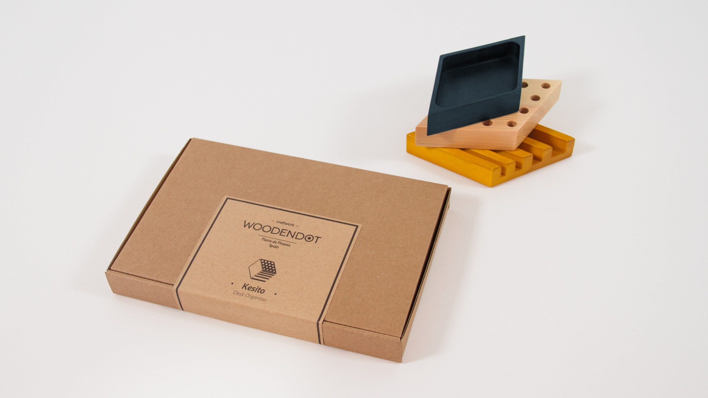 Настольный органайзер из сосны Woodendot KESITO ARCH-00111657 - Вид №11