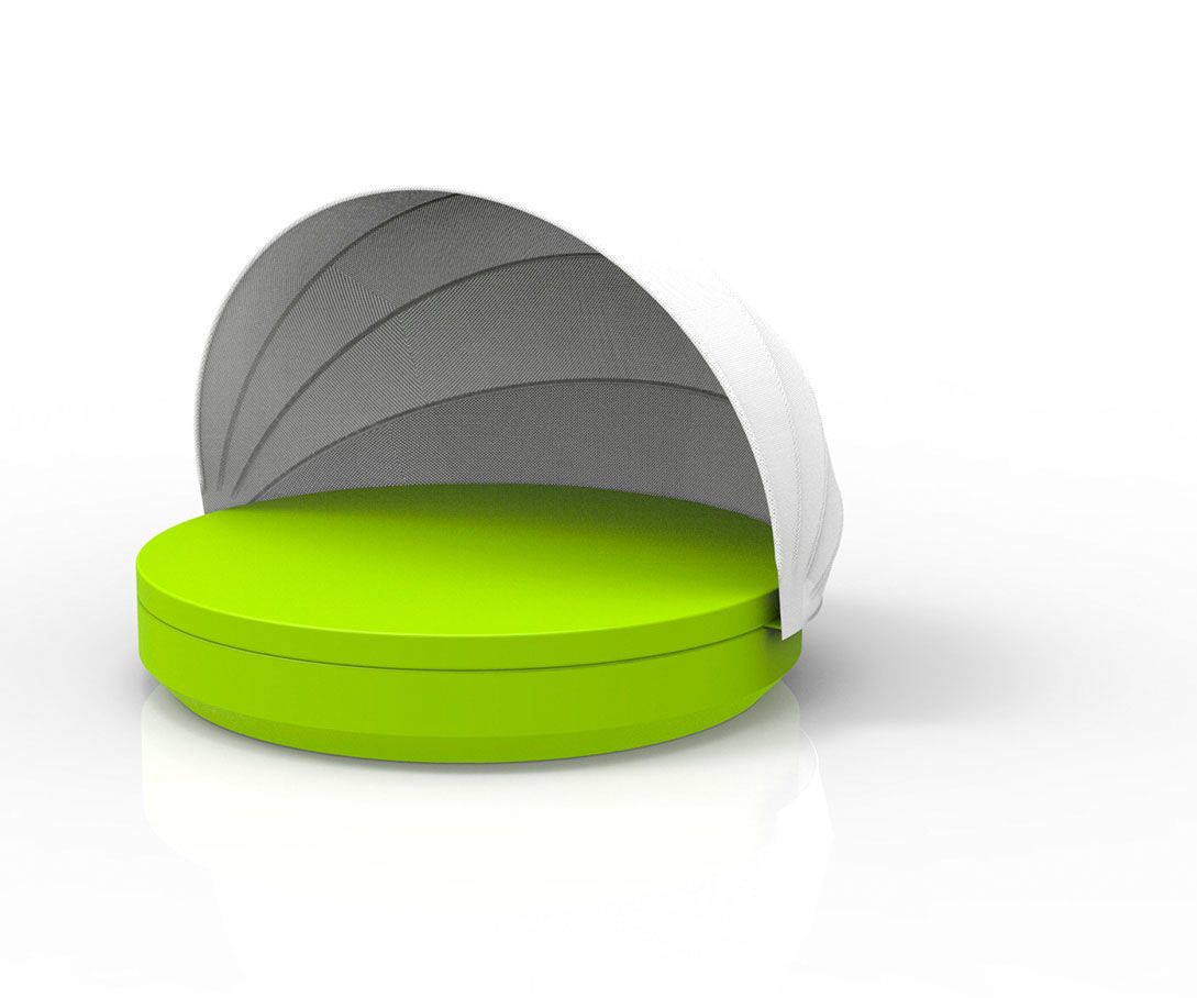 049594 Кровать ø210x40 cо складным навесом Vondom Vela - Вид №4