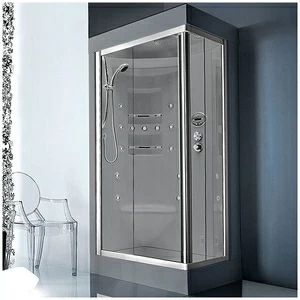 Душевая кабина Gruppo treesse Acquazzurra 80х100 STI-B7536D-SE белая с гидромассажем угловая правая