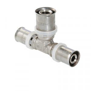 VTm.231.N.262026 Пресс-фитинг – тройник Valtec 26 х 20 х 26 мм