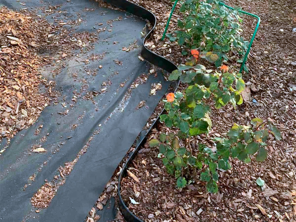 Пластиковый бордюр 78 мм, длина 1 м ГеоПластБорд GPBST-47 - Вид №12