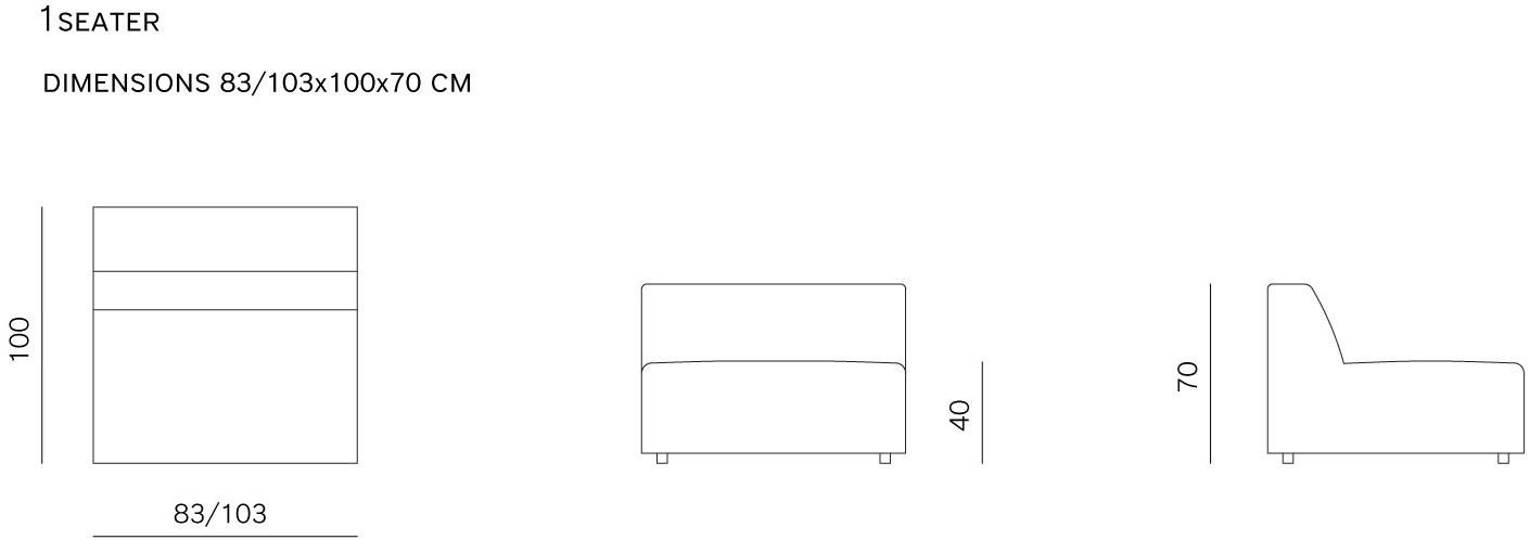 prostoria Модульный диван Cloud sun-id-1457482 - Вид №6