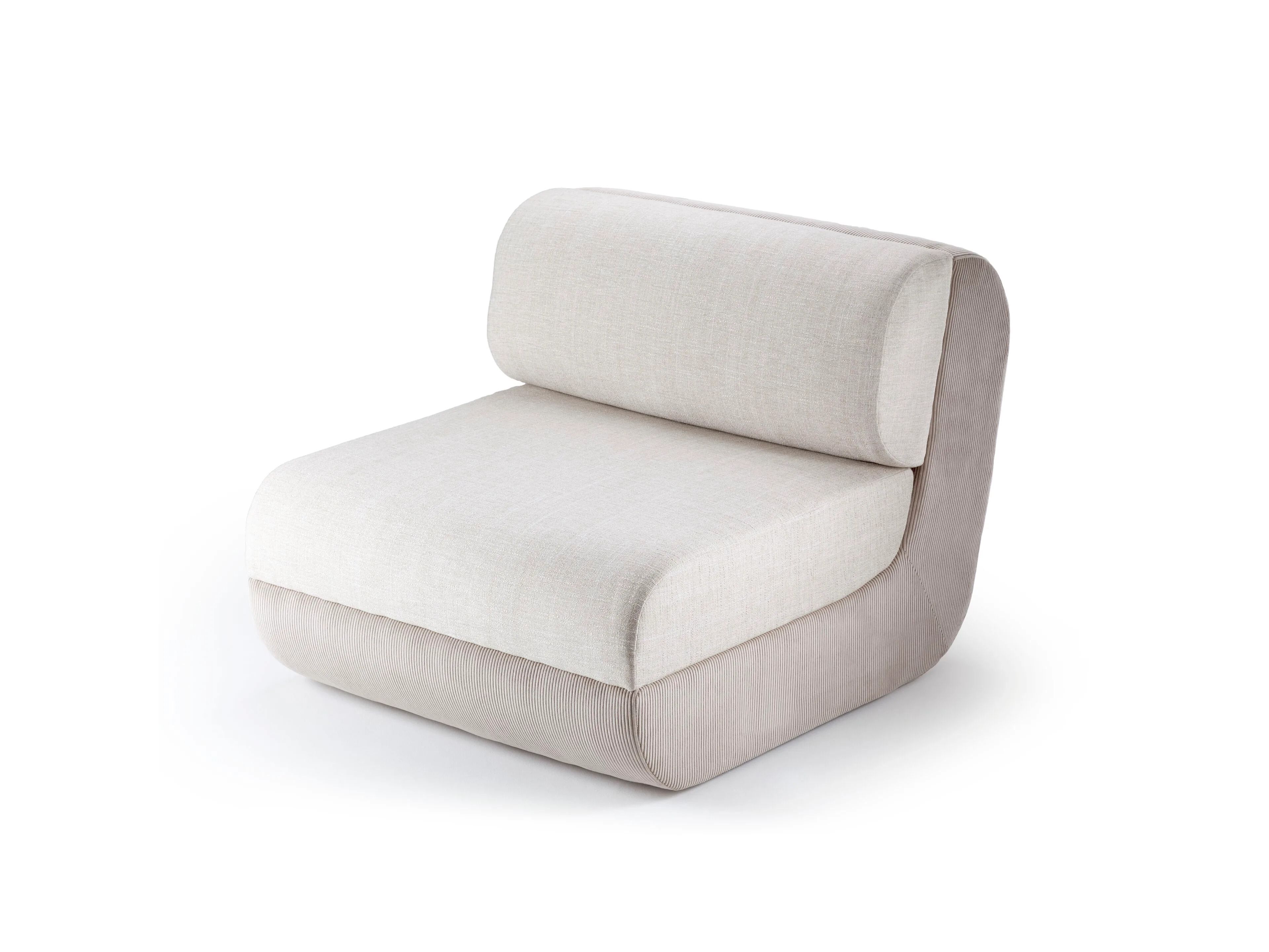 Модульный изогнутый тканевый диван с полуостровом Mambo Unlimited Ideas Mood ARCH-00107718 - Вид №12