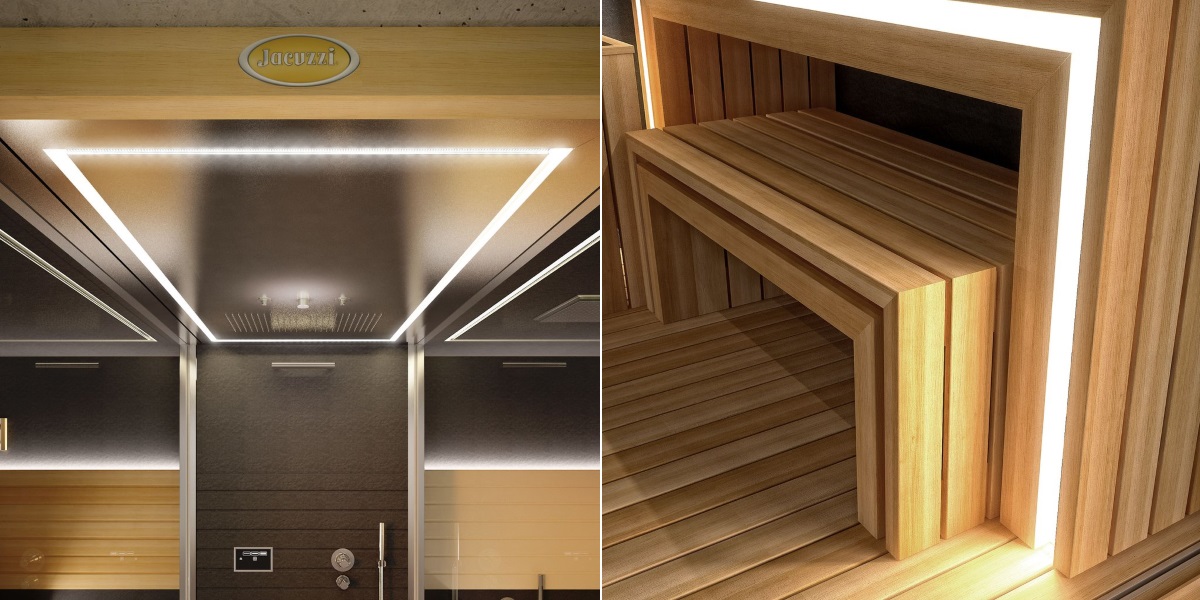 СПА: Сауна и душ Sasha 2 9600-0020-5 Jacuzzi 960000205 - Вид №2