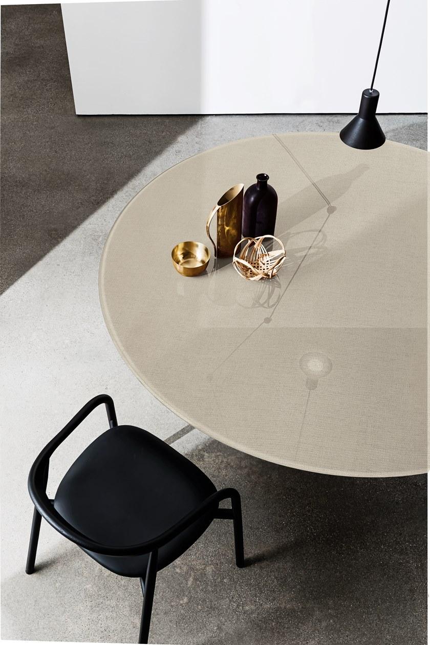 Sovet italia Круглый керамический стол Totem sun-id-1352581 - Вид №2