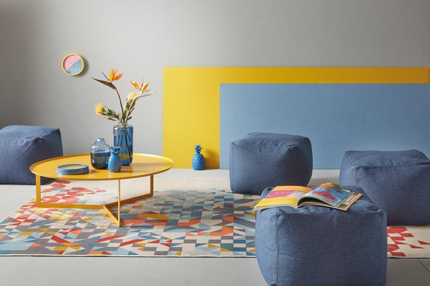 MEMEDESIGN Круглый металлический журнальный столик для гостиной по контракту sun-id-1428127 - Вид №9