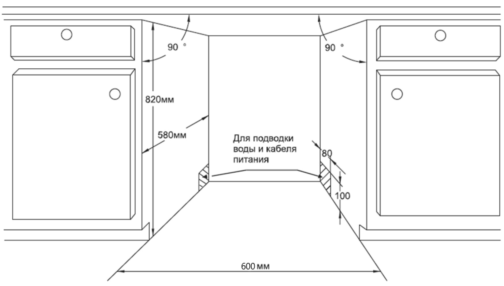 8191581 Встраиваемая посудомоечная машина HOMSair DW64E STDN-0114877 - Вид №22