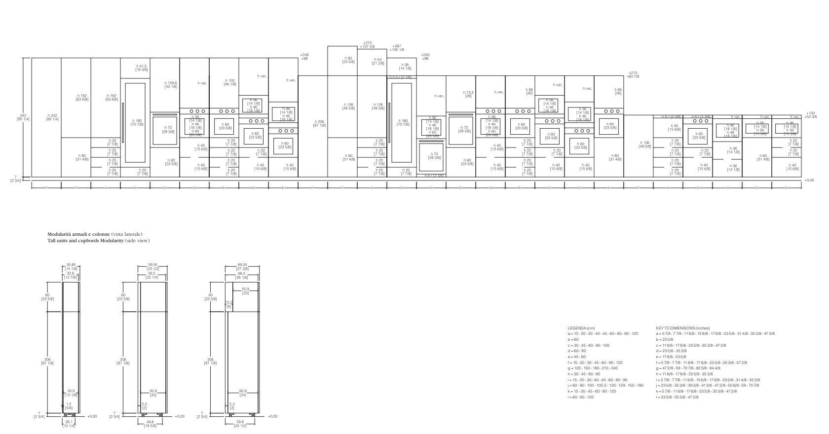 Линейная кухня ERNESTOMEDA K-Lab ARCH-00105695 - Вид №4