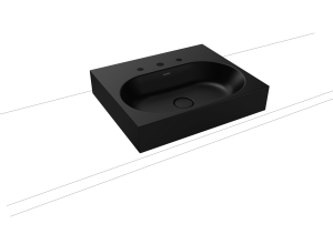 Умывальник KALDEWEI Сталь эмалированная 3057 294 черный матовый 100