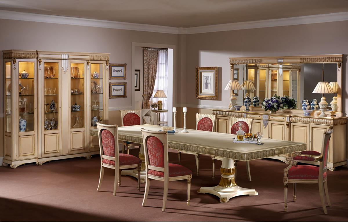 106704 Буфет 4-дверный DaVinci 10023 бежевый Llass DA VINCI Santreyd - Вид №1