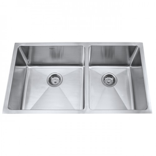 KHU103-33 Мойка кухонная прямоугольная Krausru  - Вид №12