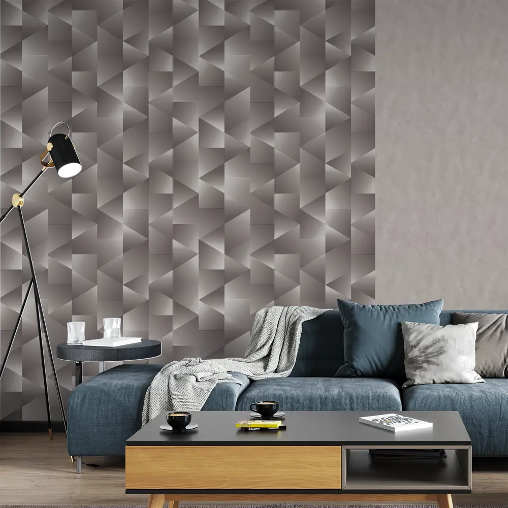Обои флизелиновые Palitra Family Viva коричневые 1.06 м FM72235-44 89373885 STLM-2028263 - Вид №4