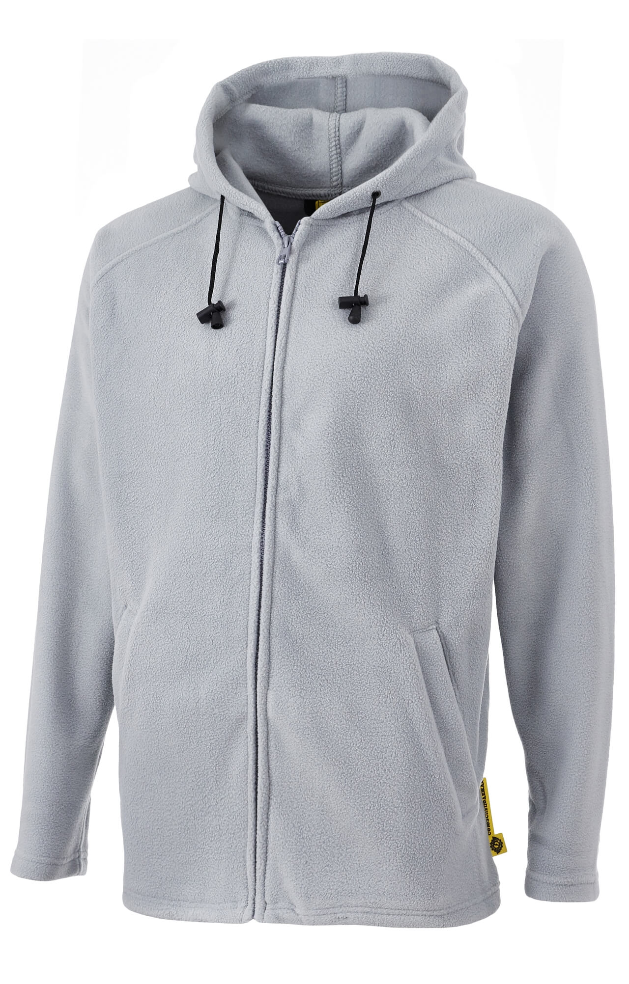 61315 Толстовка флисовая с капюшоном светло-серая  Одежда для промоакций  размер 60-62/170-176 Спецодежда  - Вид №1