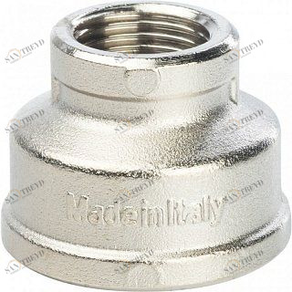 Муфта переходная ВВ 1х1/2" никель STOUT SFT0006000112