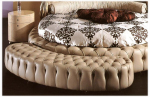 Банкетка  PAOLO LUCCHETTA TIFFANY ROUND panca