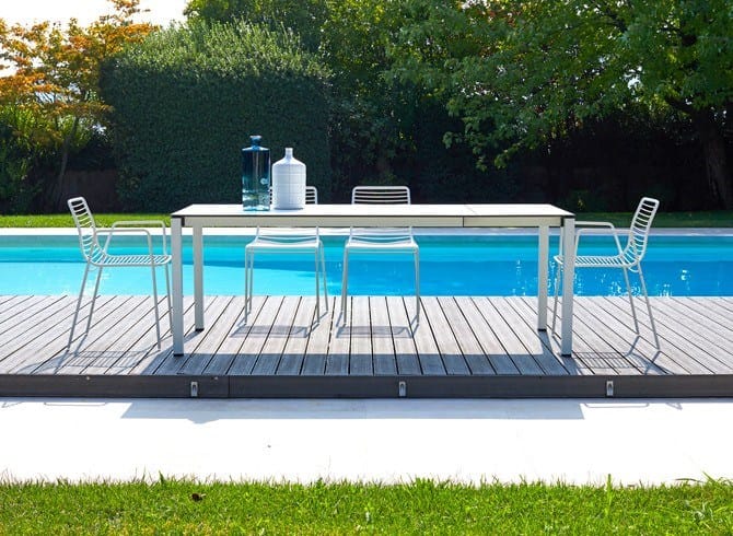 Раздвижной стол в HPL S-CAB обед ARCH-00038957 - Вид №4