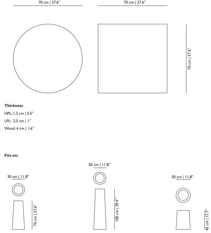 moooi Стол с высоким содержанием смолы Container sun-id-1468738 - Вид №4