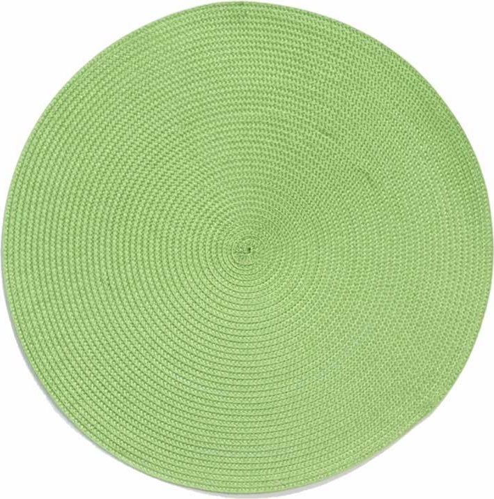 10577206 Harman Салфетка подстановочная круглая 38см "Улитка" (зеленая) ПВХ 