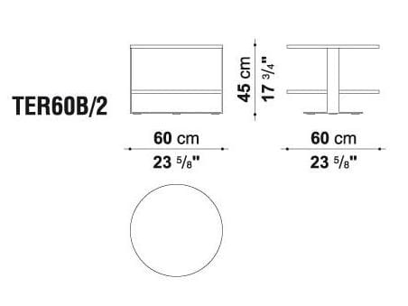 Круглый журнальный столик B&B Italia Эйлин ARCH-00043079 - Вид №8