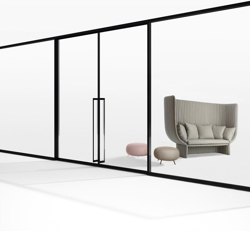 IOC project partners Стеклянная перегородка для офиса Ultralight sun-id-1372581 - Вид №3