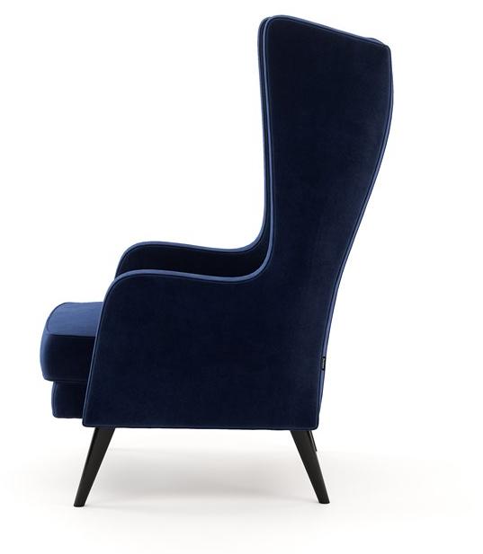 Domkapa Бархатное кресло с подлокотниками  Dkk25  - Вид №2