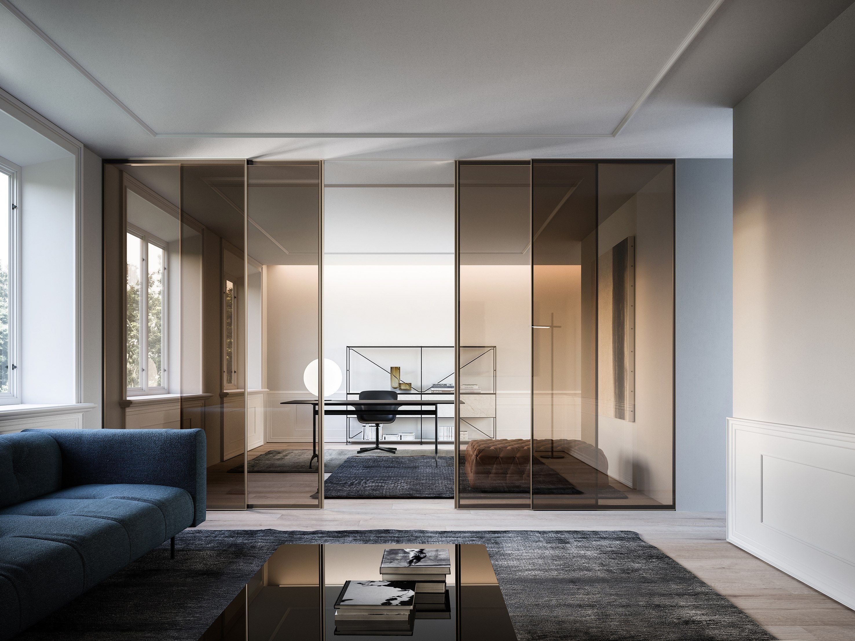 Стеклянная дверь ADL Ipe ARCH-00047169