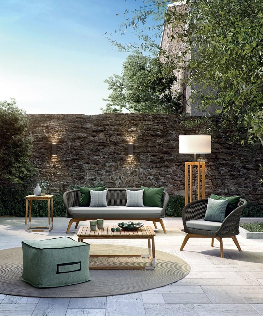 Atmosphera 2-местный садовый диван из акриловой ткани Ludo Lu.dv - Вид №3