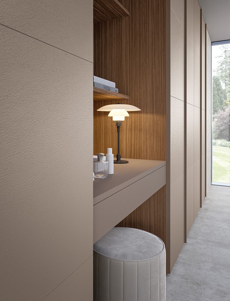 Секционный шкаф из искусственной кожи Adok ателье ARCH-00090250 - Вид №3