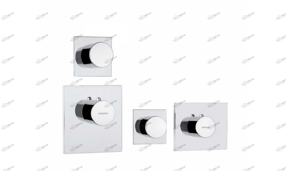 Z031201 + Z030204 000 Смеситель & запорный кран Oki 1 Outlet LP BOSSINI 