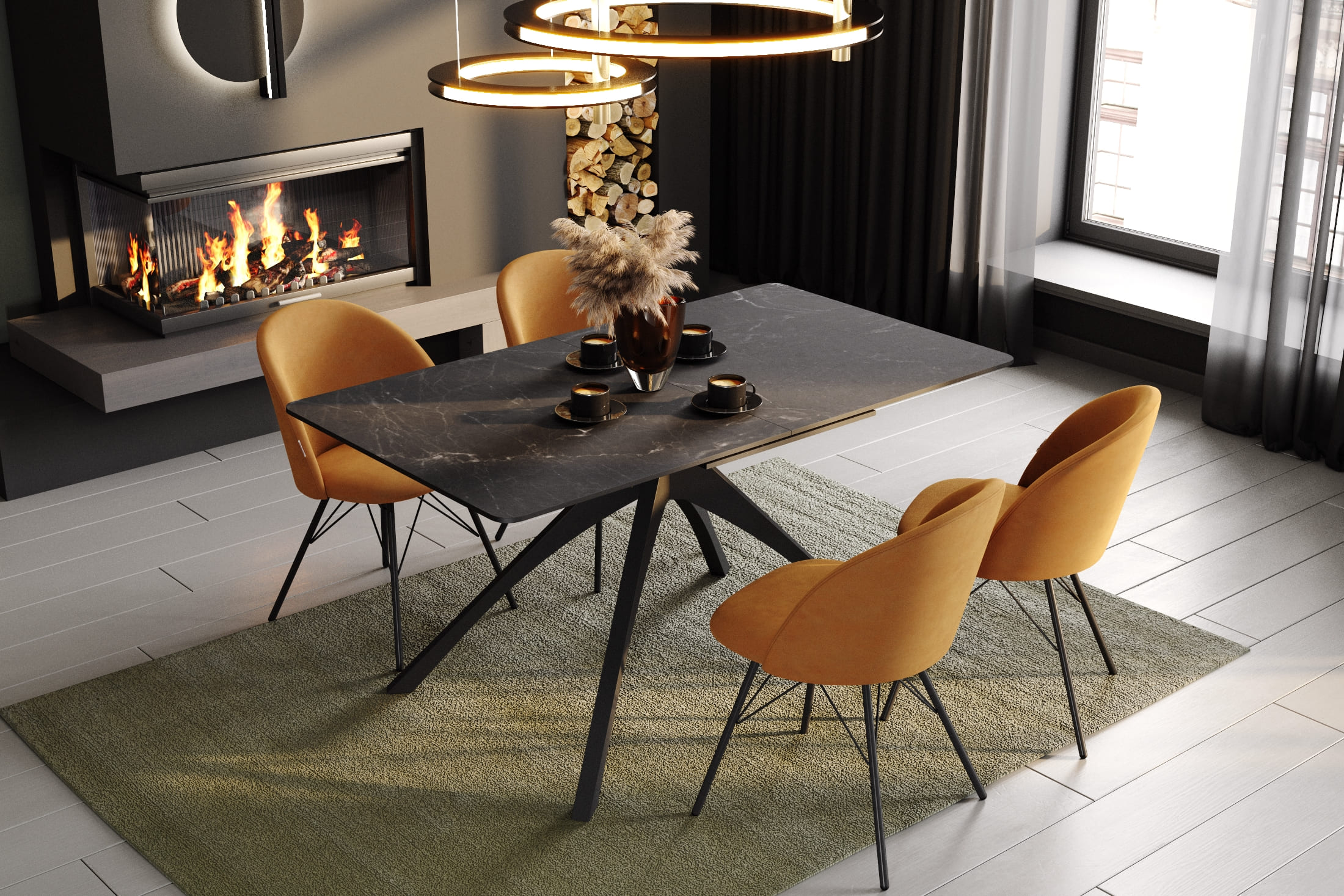 Обеденная группа SHT-DS298 Santreyd  - Вид №1