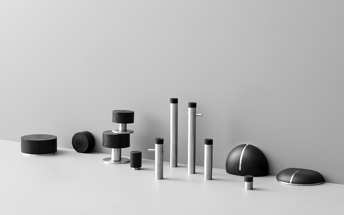 14505502001 Настенный дверной упор Ø20x31 ммd line Knud Holscher  - Вид №2