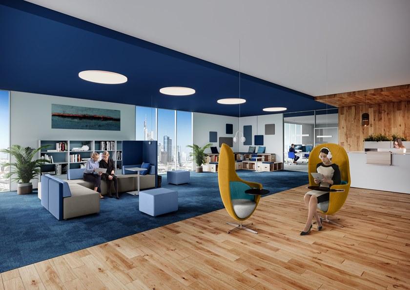 König Neurath Кресло поворотное с высокой спинкой Net.work.place sun-id-1390801 - Вид №1