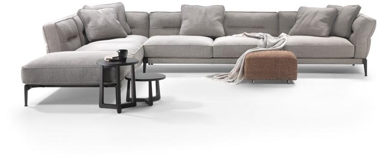 Flexform Модульный угловой диван из ткани Adda sun-id-1492162 - Вид №3