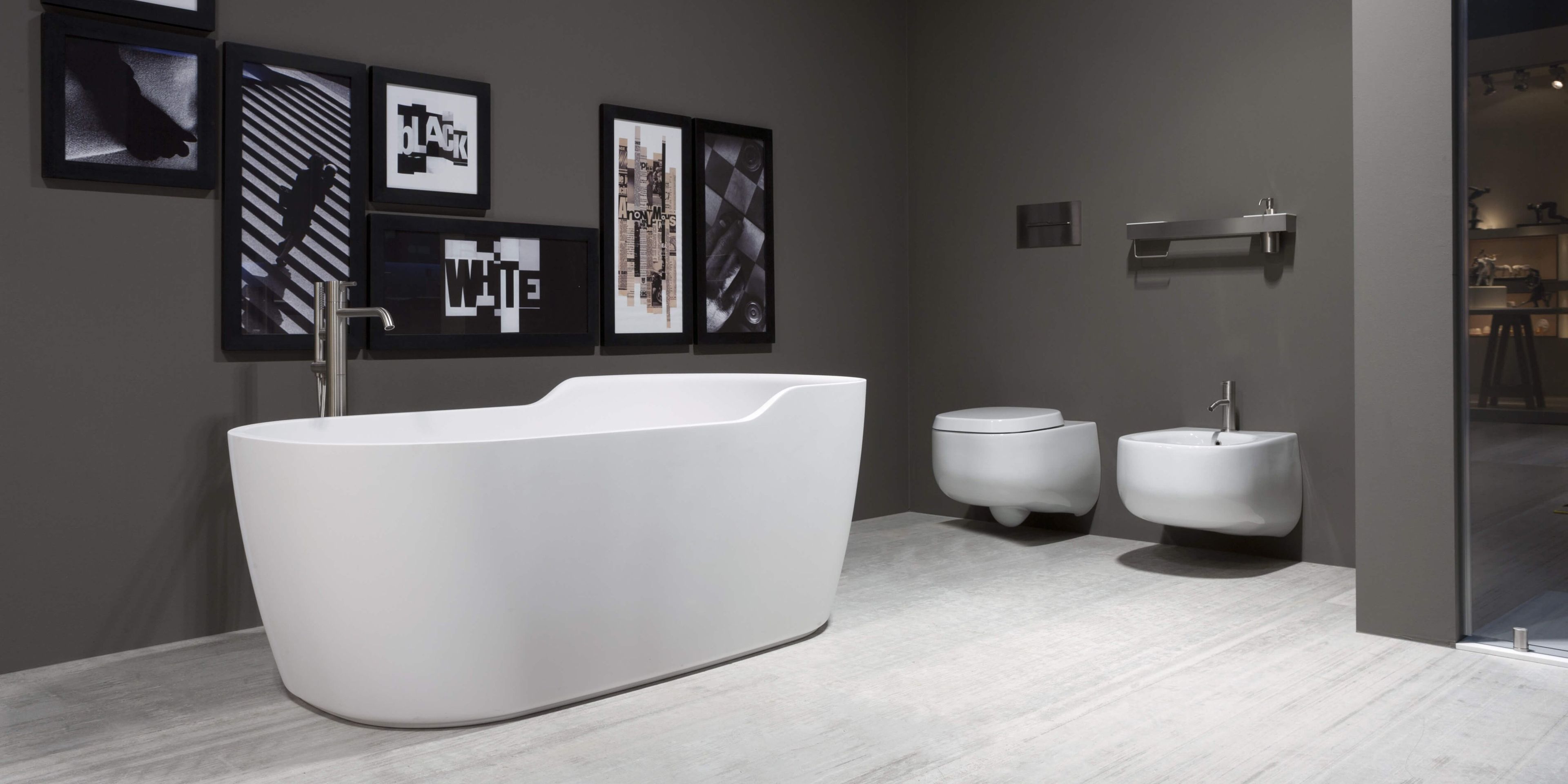 Ванна в центре комнаты в Cristalplant® Antoniolupi FUNNY WEST ARCH-00057287 - Вид №2