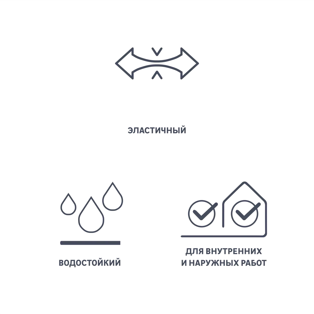 Силиконовый герметик Axton универсальный прозрачный 280 мл 85272186 STLM-0060691 - Вид №3