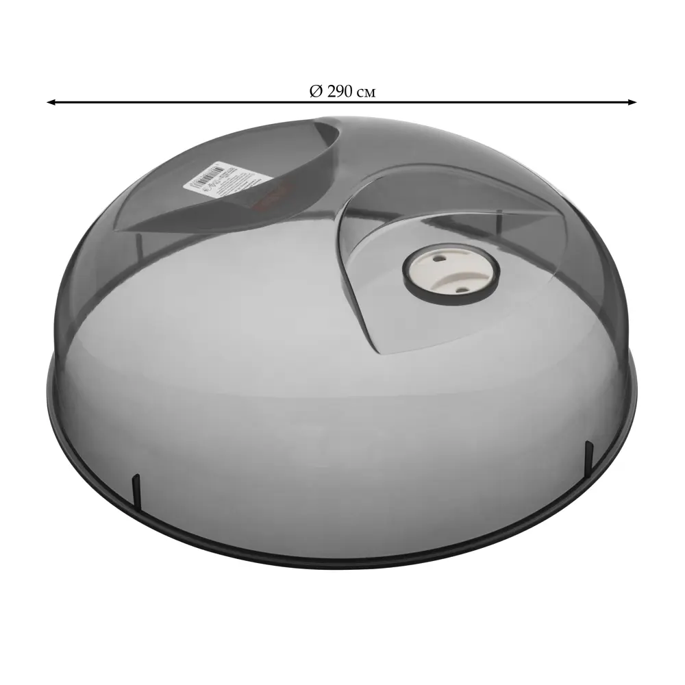 89354198 Крышка для СВЧ Phibo 29x10.5 см цвет черный STLM-0860529 
