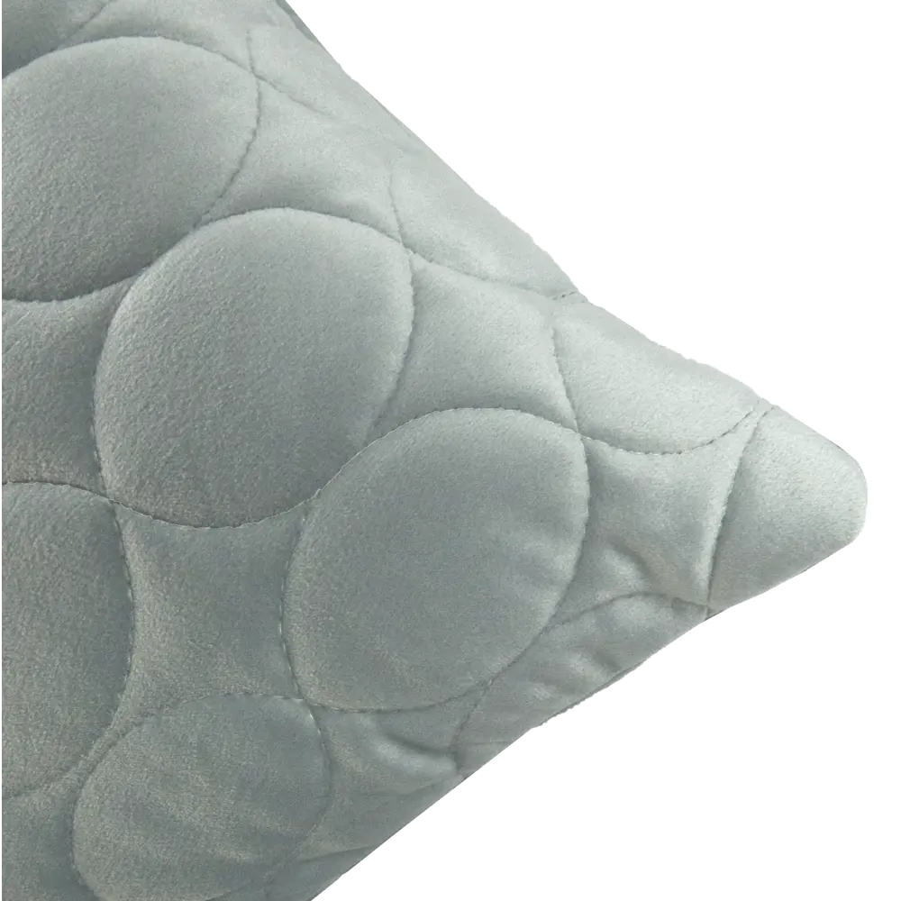 Подушка Овалы 50x50 см цвет серебро LINEN WAY STLM-2070323 - Вид №2