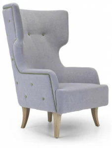 Domingo Salotti Кресло с подголовником из ткани Donna