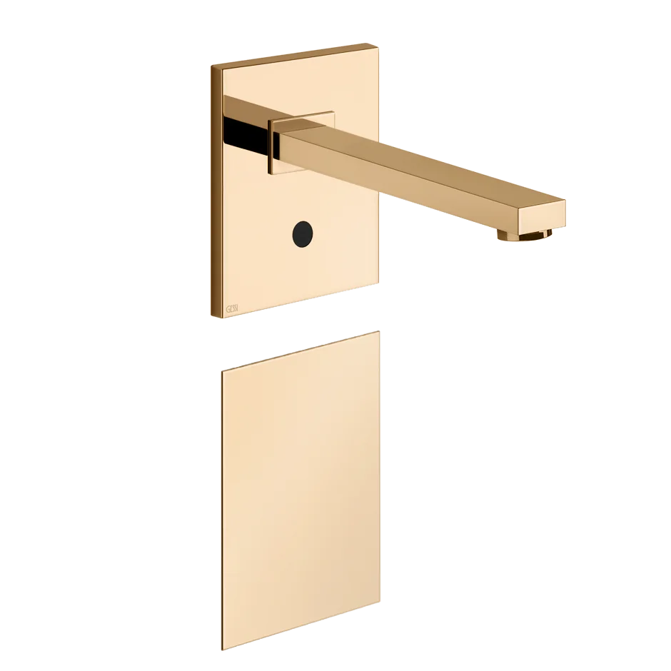 Электронный миксер 20130 735 Gessi Rettangolo ТЕПЛАЯ БРОНЗА PVD 20130735