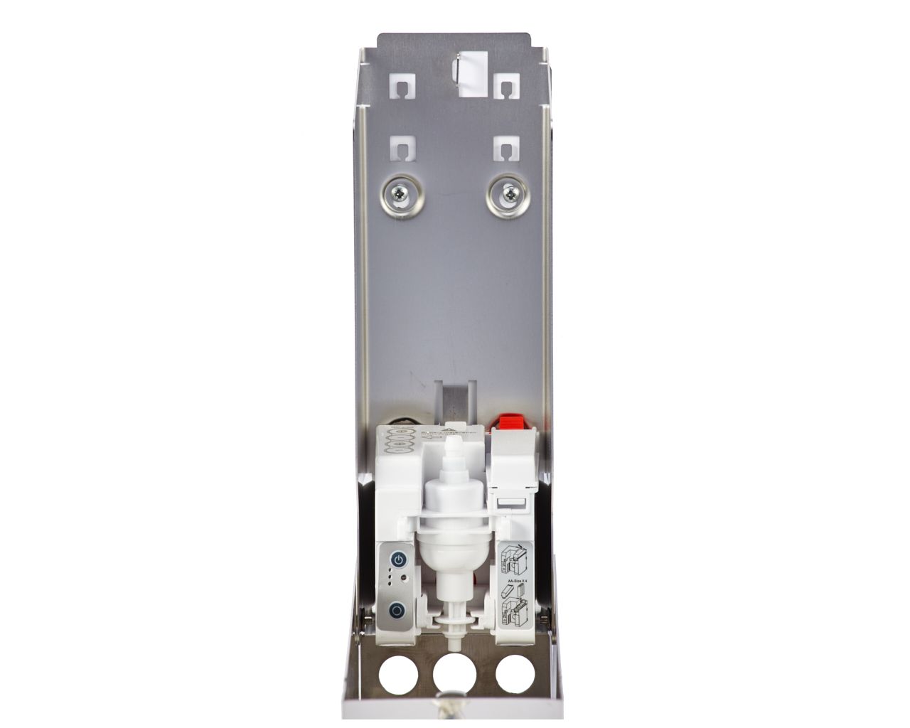 DSP220 Бесконтактный автоматический дозатор пенного мыла STELLA AUTOMATIC SLIM для одноразовых картриджей 800 мл, полированная сталь Merida  - Вид №2