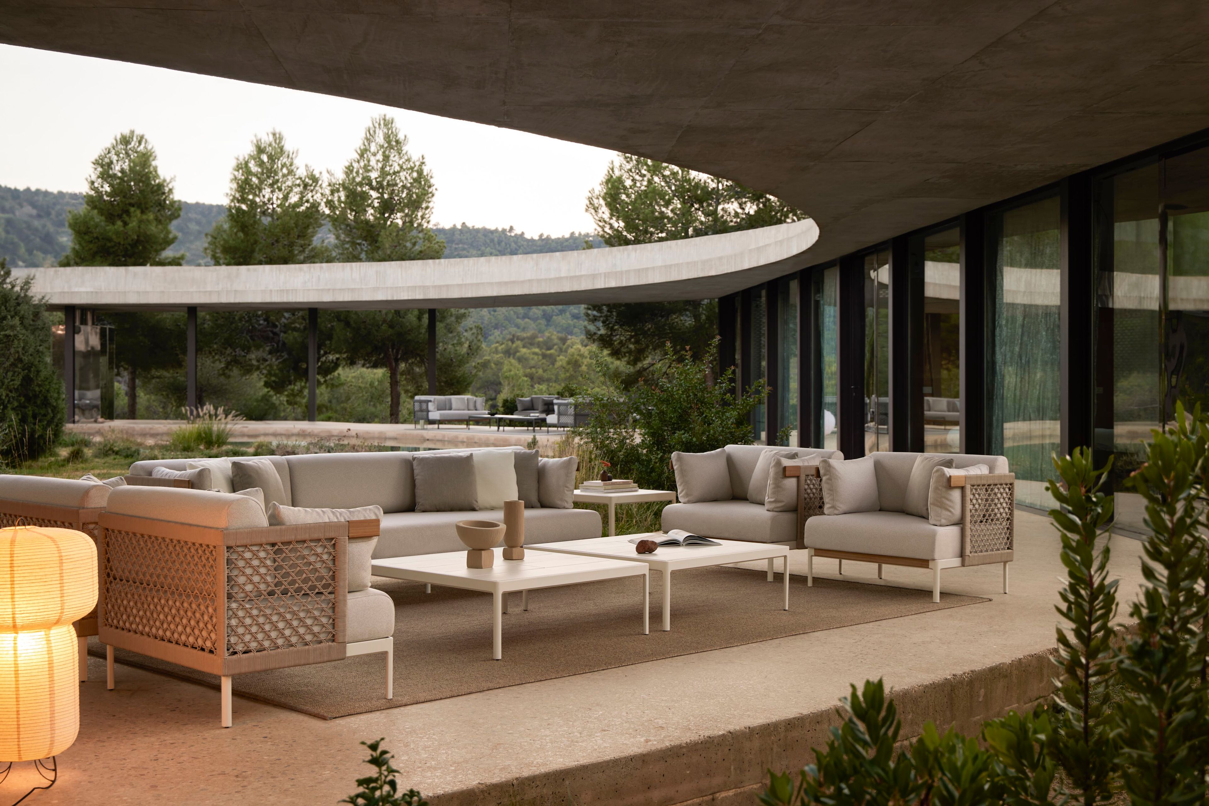 Алюминиевый квадратный садовый столик с порошковым покрытием POINT Legacy ARCH-00067752 - Вид №5