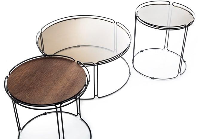 Ditre Italia Круглый журнальный столик из металла Monolith sun-id-1393464 - Вид №1