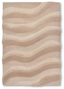 Ginger & Jagger Прямоугольный шерстяной коврик с рисунком Earth to earth