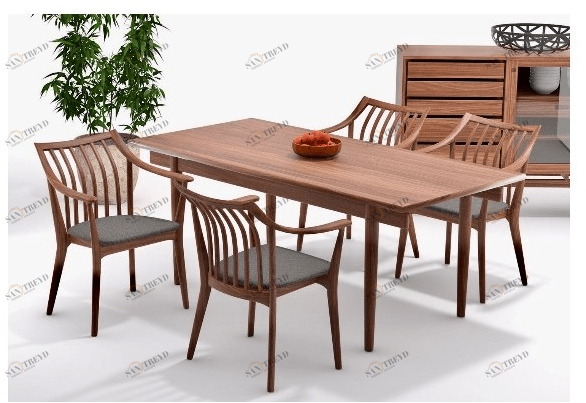 Host & Home Прямоугольный деревянный стол Aina sun-id-1369737