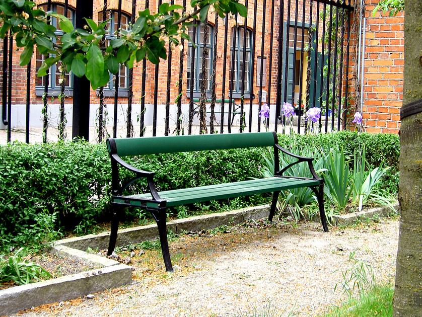 Nola Industrier Скамейка из дерева с подлокотниками sun-id-1424378 - Вид №3