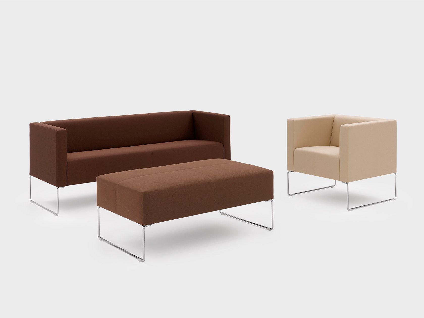 Тканевое кресло с подлокотниками Viganò Cubino ARCH-00099950 - Вид №2