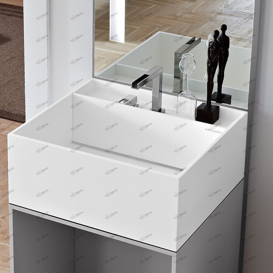 45685 Накладная раковина на столешницу  овальная Toscoquattro 