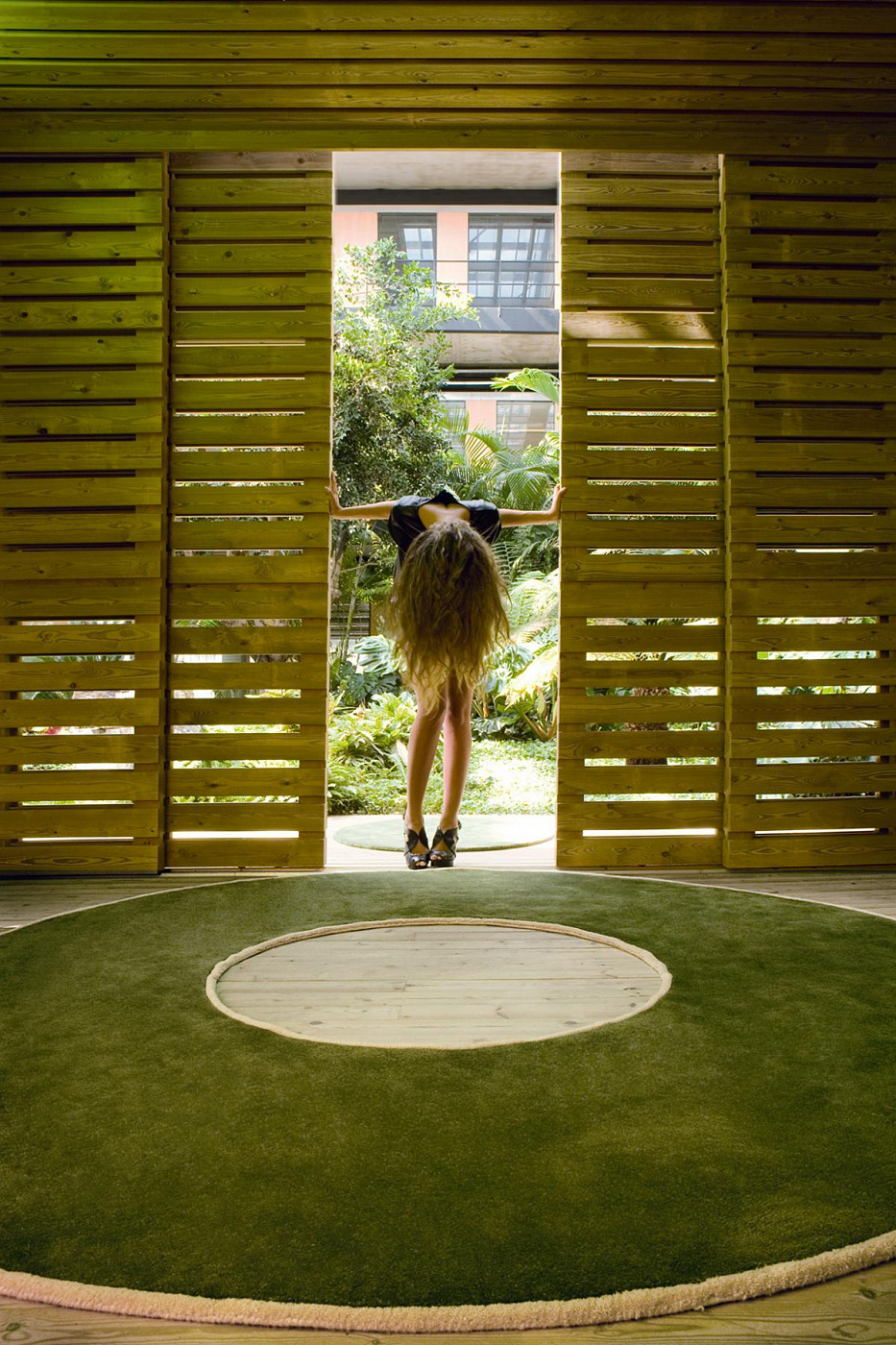 004027 Круглый ковер Ring NOW CARPETS Francesc Rife  - Вид №3